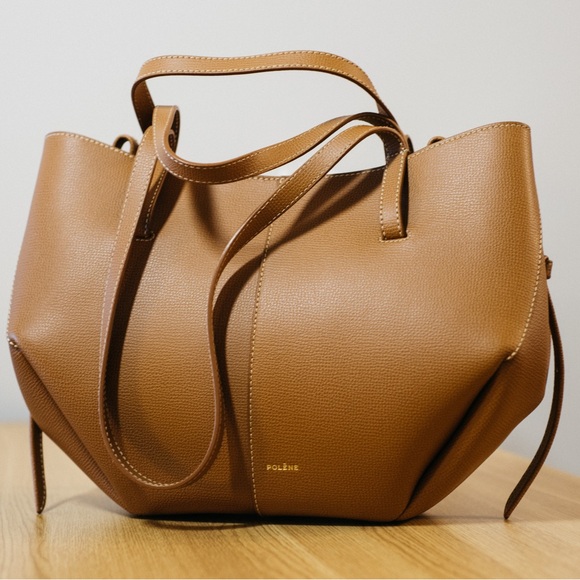 Polene Mini Cyme - Textured Camel - Picture 2 of 8